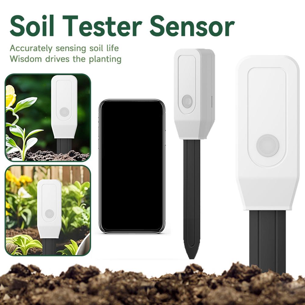 Plant Growth Regulator - เซ็นเซอร์วัดดินอัจฉริยะ Tuya Zigbee 3.0, เครื่องตรวจจับอุณหภูมิและความชื้นแบบไร้สาย, ป้องกันการรดน้ำเกินสำหรับต้นไม้ในกระถาง