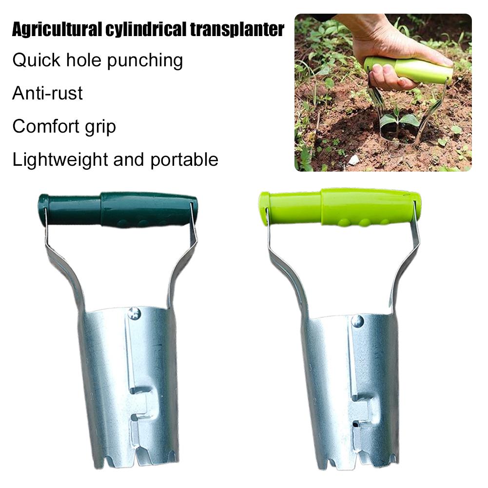Seed Planter - เครื่องมือปลูกหลอดไฟในสวน, เครื่องปลูกต้นกล้าแบบใช้มือสำหรับปลูกหลอดไฟ เมล็ดพันธุ์ และต้นกล้า