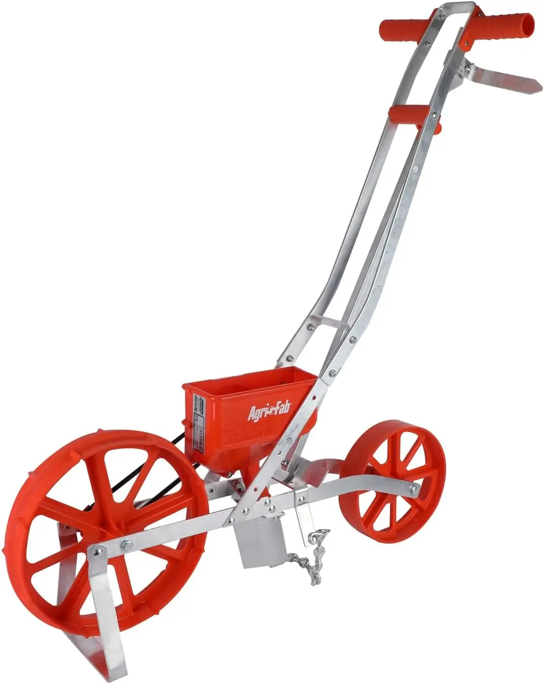 Seed Planter - เครื่องปลูกเมล็ดแบบเข็นพร้อมแผ่นปลูกเมล็ดที่เปลี่ยนได้ 7 แบบ, ถังบรรจุเมล็ดความจุ 3 ปอนด์