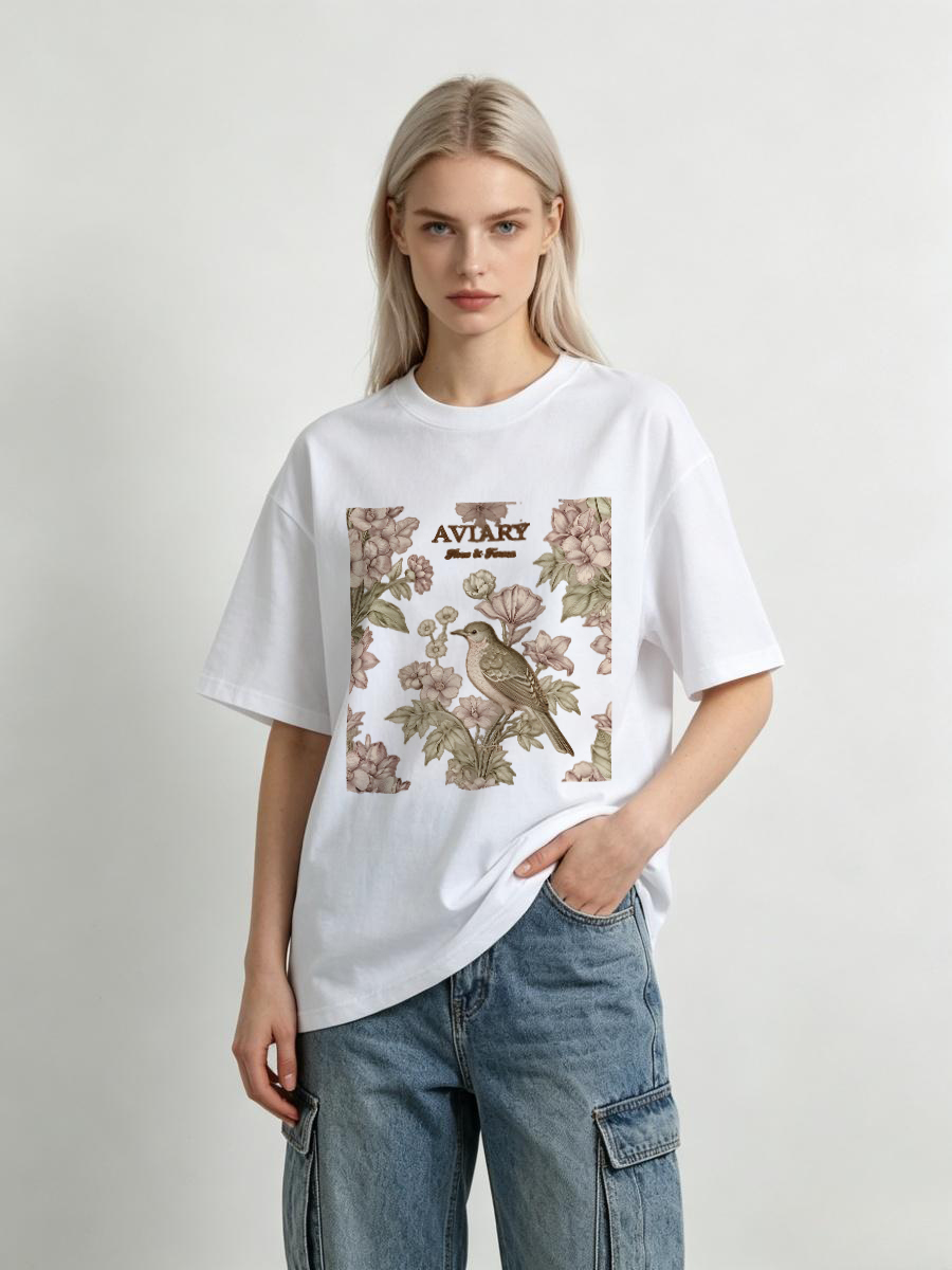 Farming Agriculture Logo - เสื้อยืด ผ้าฝ้ายออร์แกนิก ผลิตภัณฑ์จากท้องถิ่น สดใหม่ ผลิตโดยคนงานในฟาร์ม เสื้อผ้าผู้หญิง