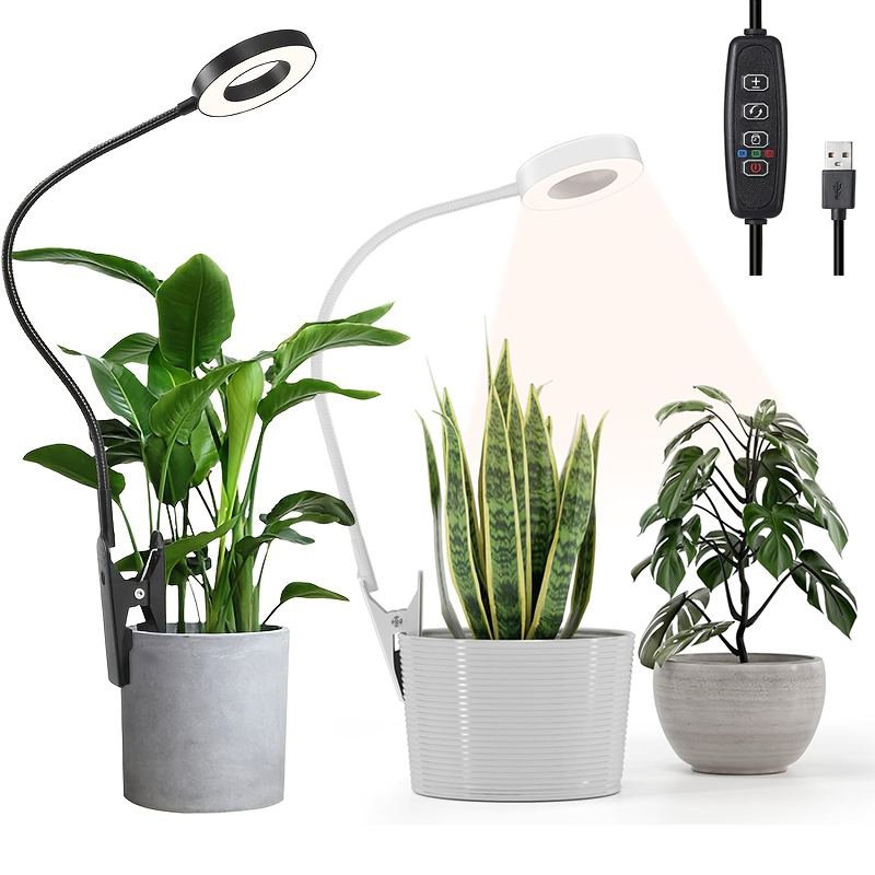 Plant Growth Regulator - ไฟ LED 2-in-1 สำหรับปลูกต้นไม้และอ่านหนังสือ 48 ดวง
