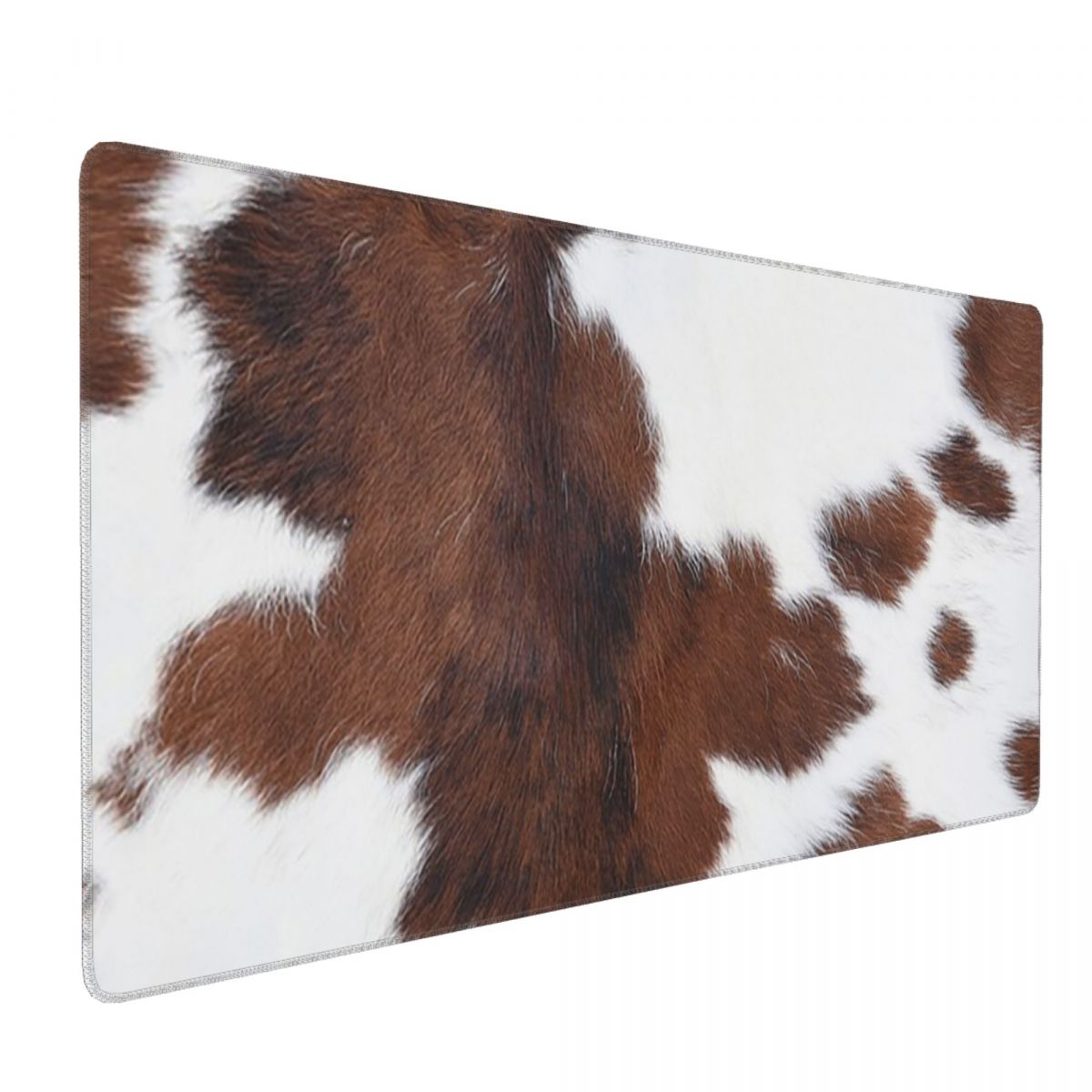 Cow Mat Rubber - แผ่นรองเมาส์ขนาดใหญ่ ลายหนังวัว สำหรับเกมเมอร์ พีซี แล็ปท็อป คีย์บอร์ด