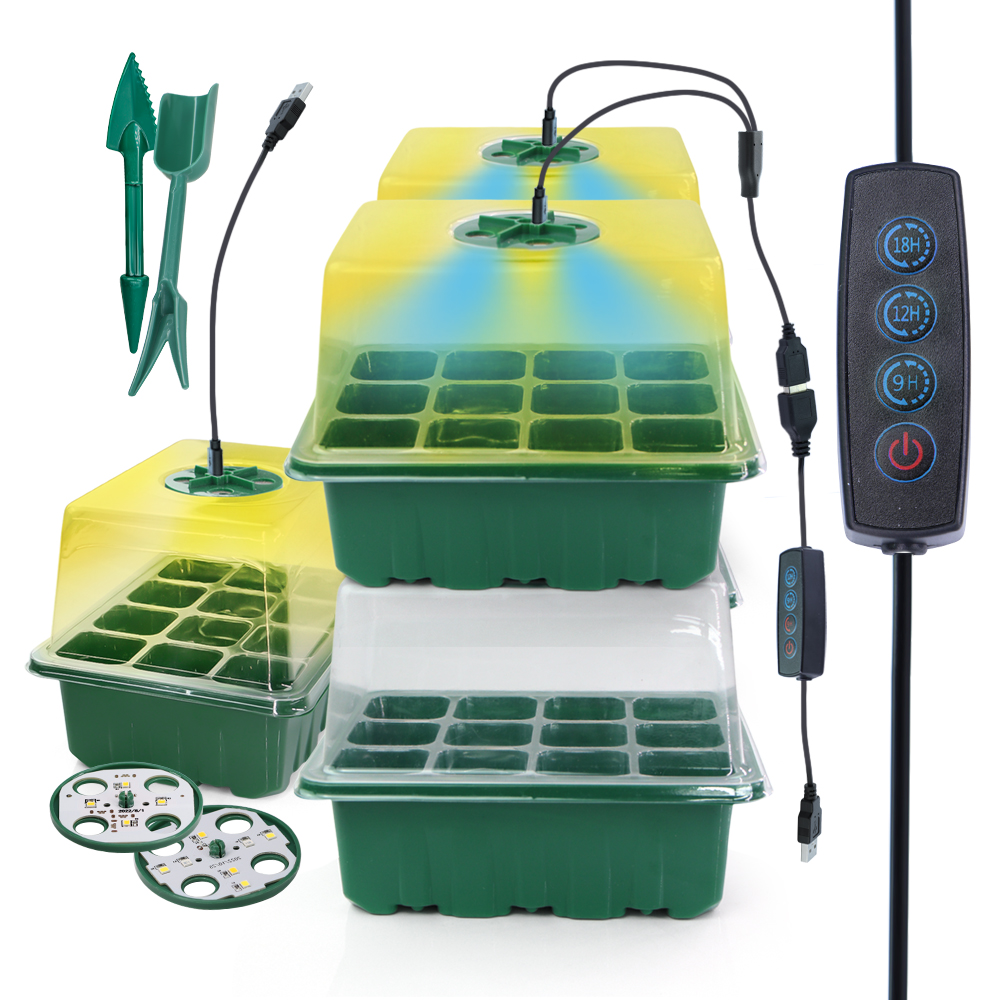 Seed Planter - LED เนอสเซอรี่หม้อ Grow Light Plant Seed