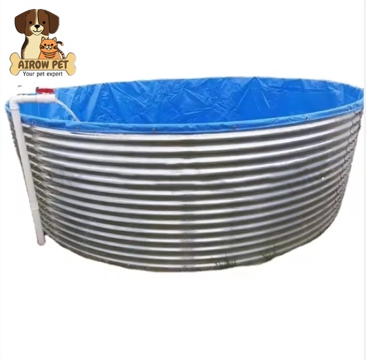 Farm Pond Liner - แผ่นรองบ่อปลา AIROW SDM ผลิตจากผ้าใบพีวีซีกันน้ำ สำหรับบ่อเลี้ยงปลา บ่อเลี้ยงกุ้ง