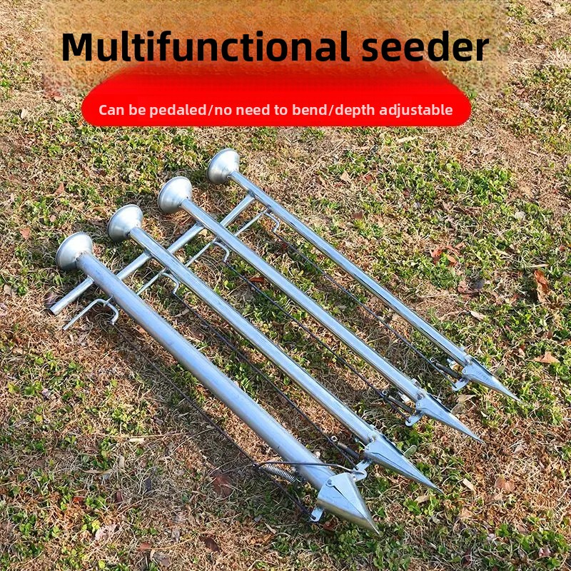 Seed Planter - เครื่องปลูกเมล็ดพันธุ์ข้าวโพด ถั่วลิสง แบบจุดเป้าหมาย พร้อมใส่ปุ๋ย ปลูกต้นกล้า เจาะหลุม