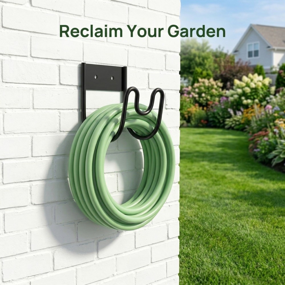 ที่แขวนสายยางกันสนิมแบบติดผนัง - Gardena Hose Flex บทวิจารณ์และราคา