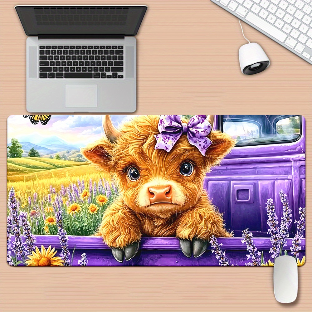 แผ่นรองเมาส์ลายวัวไฮแลนด์น่ารั - Cow Mat Rubber บทวิจารณ์และราคา