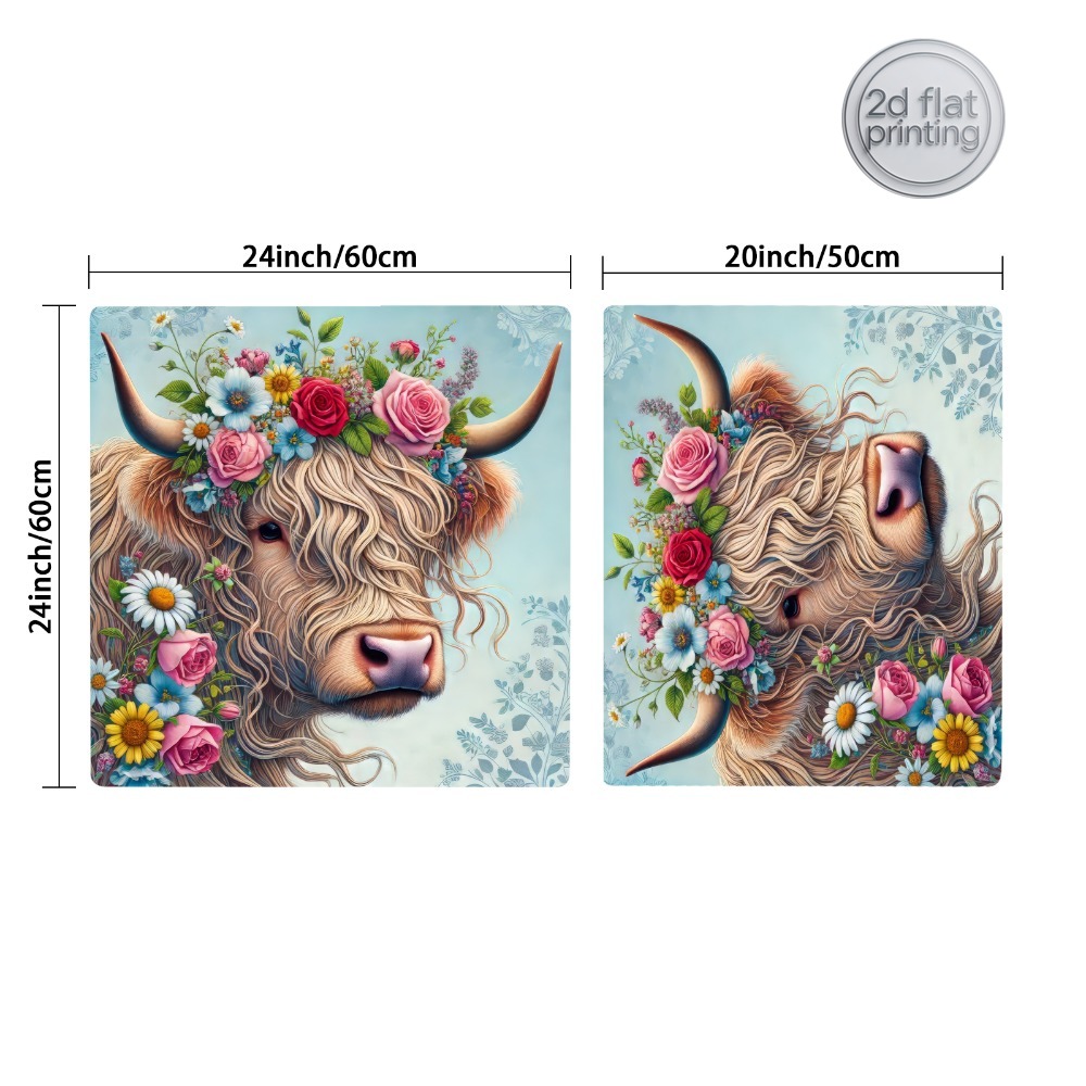 1 ชิ้น, แผ่นรองจานหนังเทียม, แ - Cow Mat Rubber บทวิจารณ์และราคา