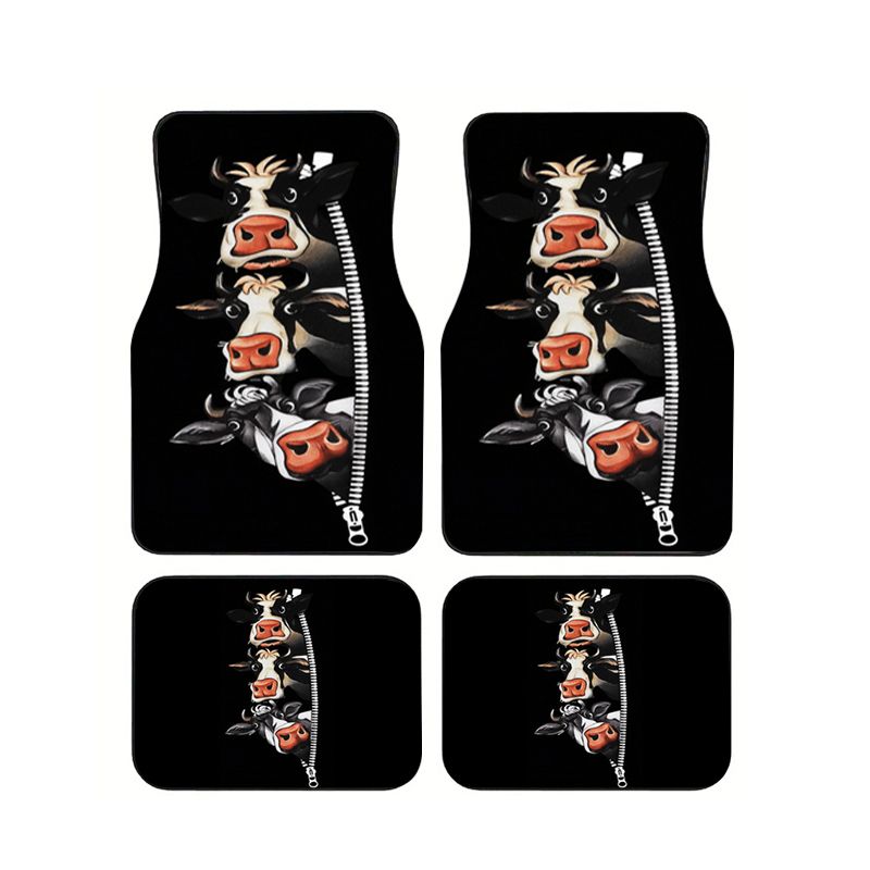 พรมปูพื้นรถยนต์ลายการ์ตูนวัวซิ - Cow Mat Rubber บทวิจารณ์และราคา