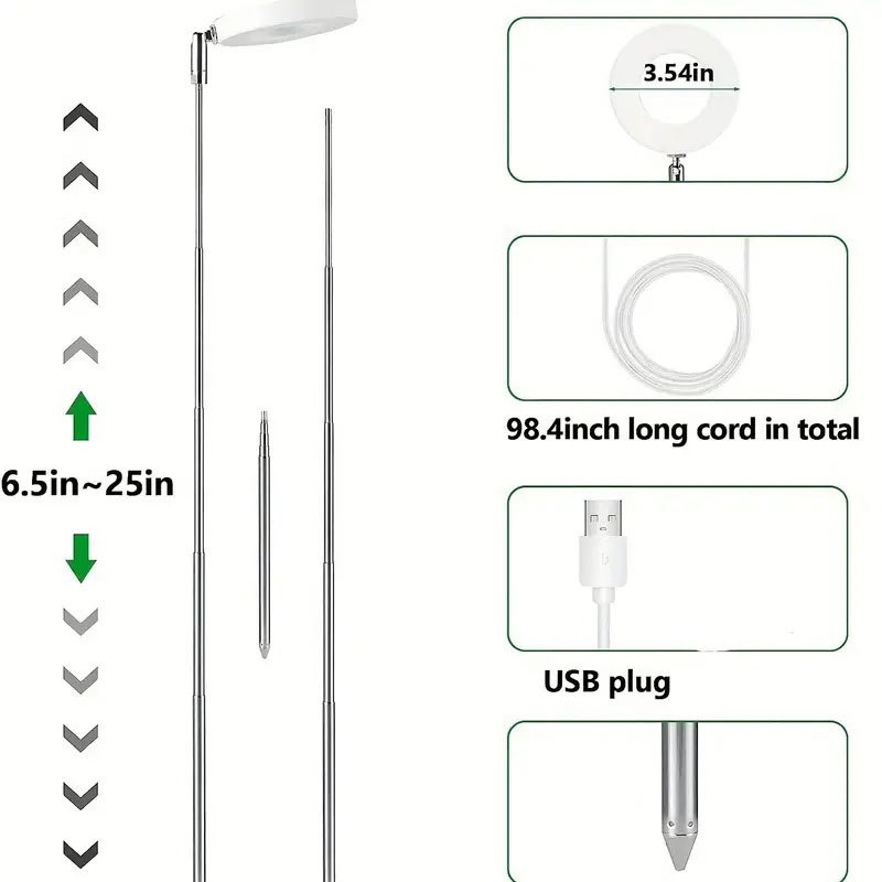 LED Grow Light Full Spectrum P - Plant Growth Regulator บทวิจารณ์และราคา