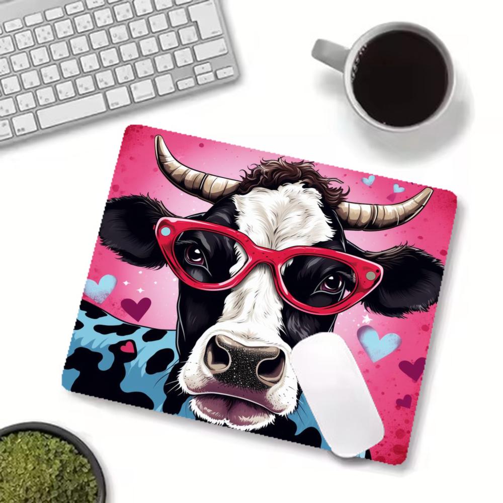 แผ่นรองเมาส์ลายการ์ตูนวัวสุดเท - Cow Mat Rubber บทวิจารณ์และราคา