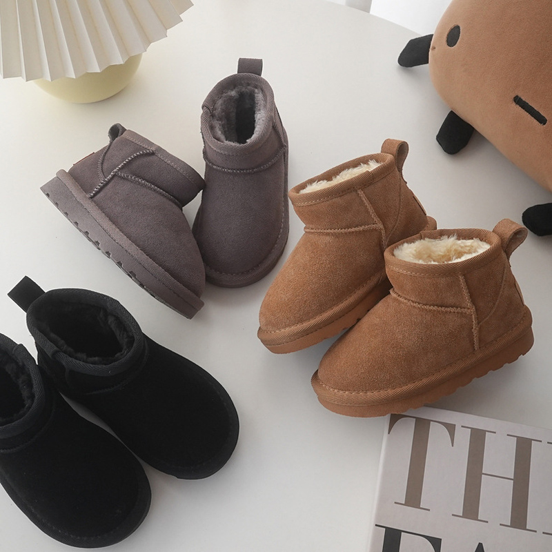 เด็กฤดูหนาวหิมะรองเท้าเด็ก COW - Cow Mat Rubber บทวิจารณ์และราคา