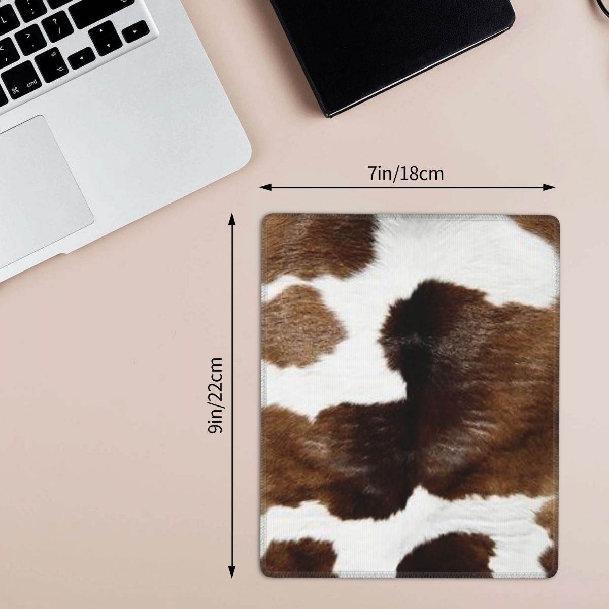 Rustic Ranch Cow Print 7x9 นิ้ - Cow Mat Rubber บทวิจารณ์และราคา