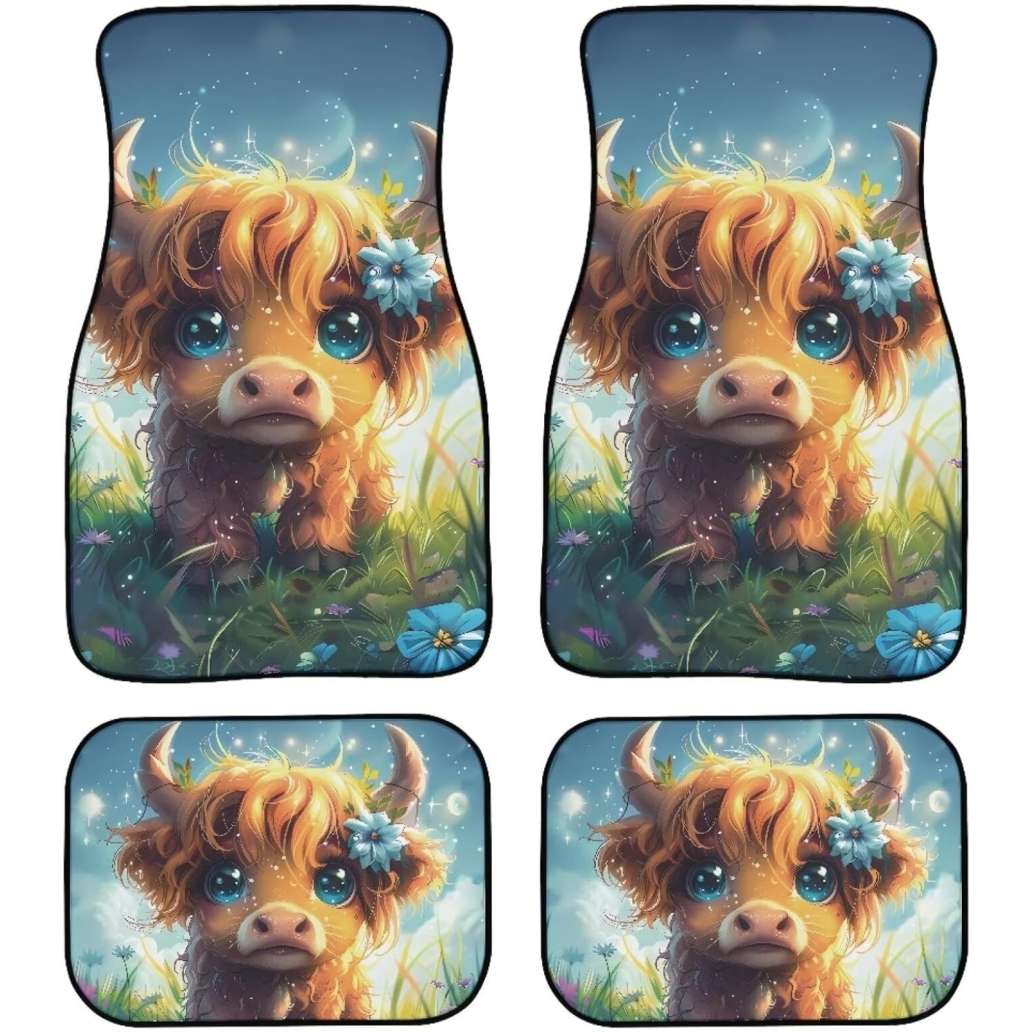 พรมปูพื้นรถยนต์ลายวัวไฮแลนด์น่ - Cow Mat Rubber บทวิจารณ์และราคา
