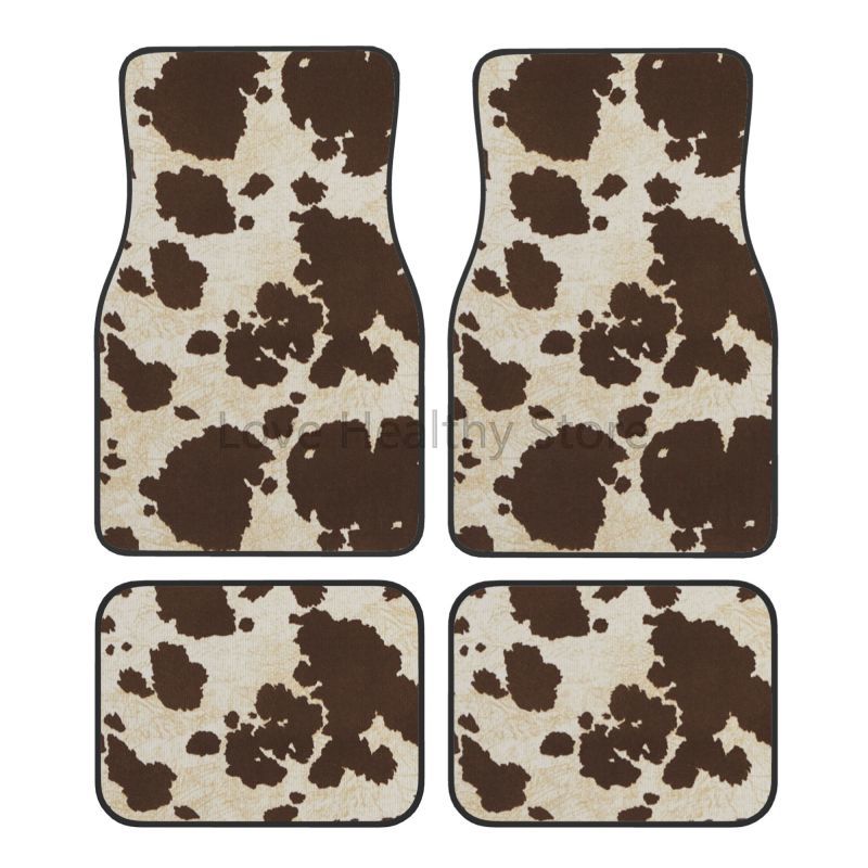 วัวพรมปูพื้นรถชุด 4 วัวสีน้ําต - Cow Mat Rubber บทวิจารณ์และราคา
