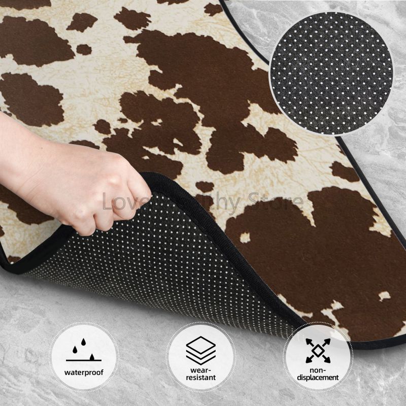 วัวพรมปูพื้นรถชุด 4 วัวสีน้ําต - Cow Mat Rubber บทวิจารณ์และราคา