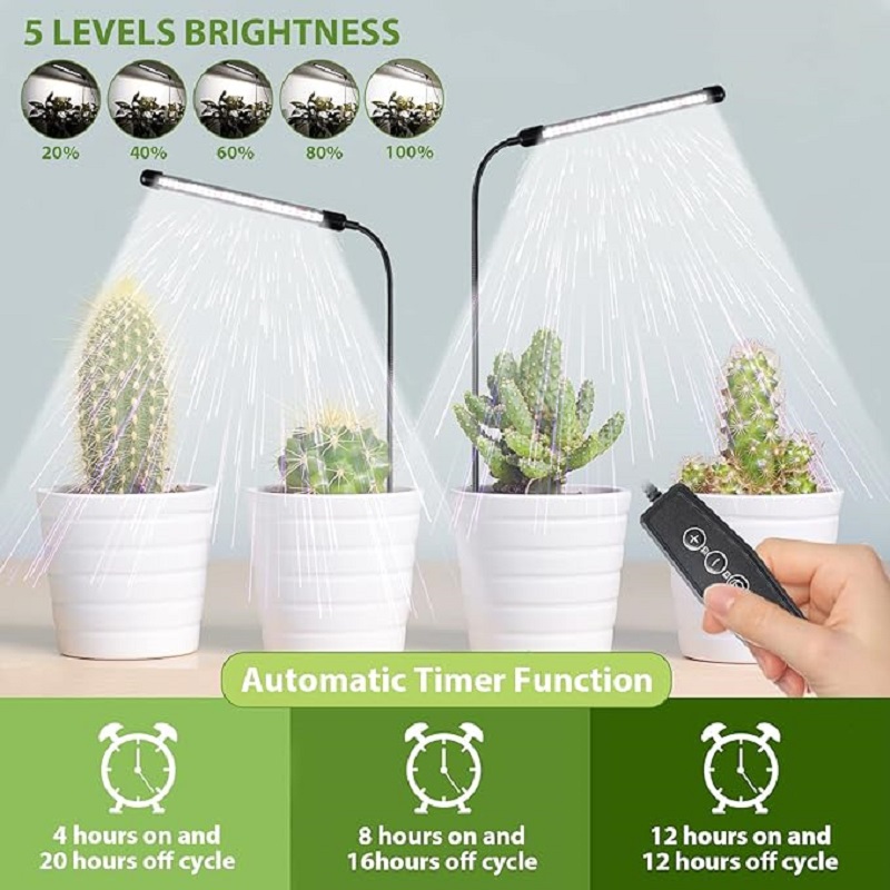 ไฟปลูกต้นไม้ 48LEDs สำหรับปลูก - Plant Growth Regulator บทวิจารณ์และราคา