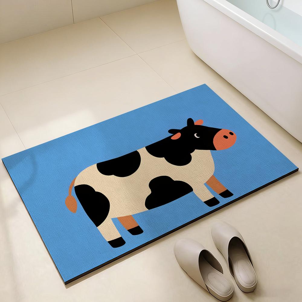 แผ่นรองพื้นดินไดอะตอมเมียส เอิ - Cow Mat Rubber บทวิจารณ์และราคา